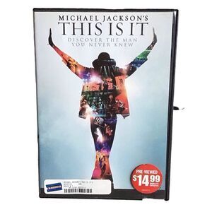 Michael Jackson’s‎ This Is It DVD - 5/$20